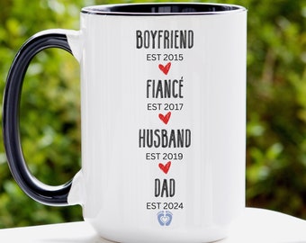 妻からの初めての父親への贈り物、新米パパ、ボーイフレンド、婚約者、夫、パパへの贈り物、パーソナライズされた妊娠発表、初めての父親への贈り物、新米親への贈り物