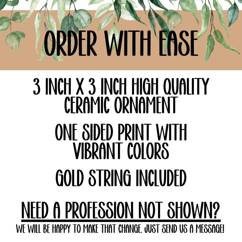 Teacher Ornament Team Appreciation Gifts Funny Employee Ornament Bulk