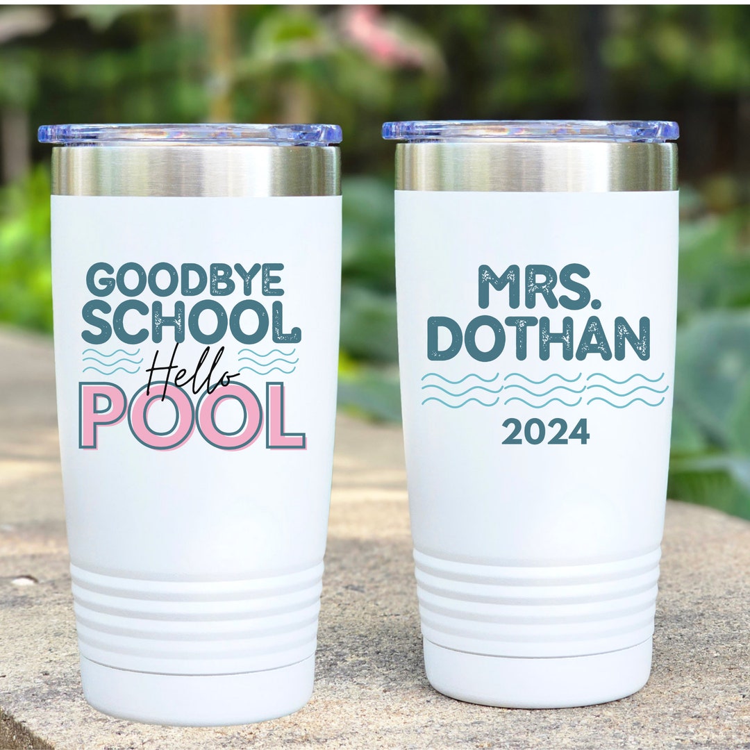 Tumbler for Teacher Gift End of School Year Teacher Appreciation ...