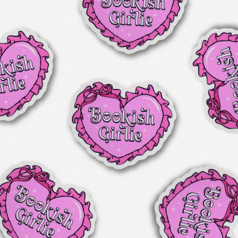 Kindle Girlie Bookish Girlie Holographic Sticker | Booktok, Kindle sticker, Bookish, Book lover gift Bookish Girlie