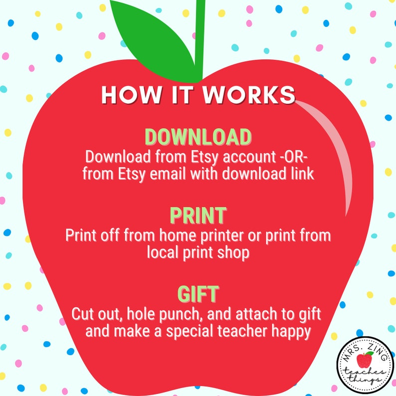 Printable Back to School Gift Tag Teacher Survival Kit Gift Tag for ...