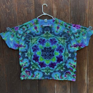 Blaues Traumeis Tie Dye Größe 3XL