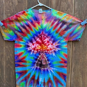 Pilz Eis Tie Dye Shirt Größe M