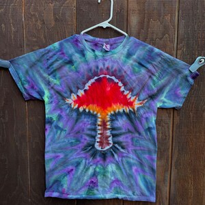 Pilz Eis Tie Dye Shirt Größe M