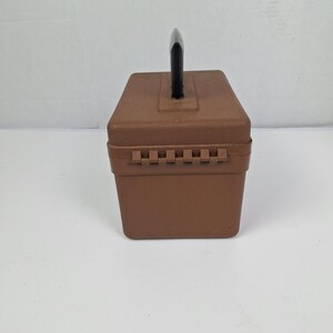 Vintage Ray Jefferson Fish Flasher 6006 Sonar Depth Finder Portable Brown Case image 6