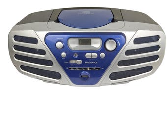 Durabrand Portable CD Player Am Fm Radio Cassette Record CD-203