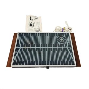 Vintage Cornwall Electro Server Electric Food Warmer Tray Wood Handles LES-401