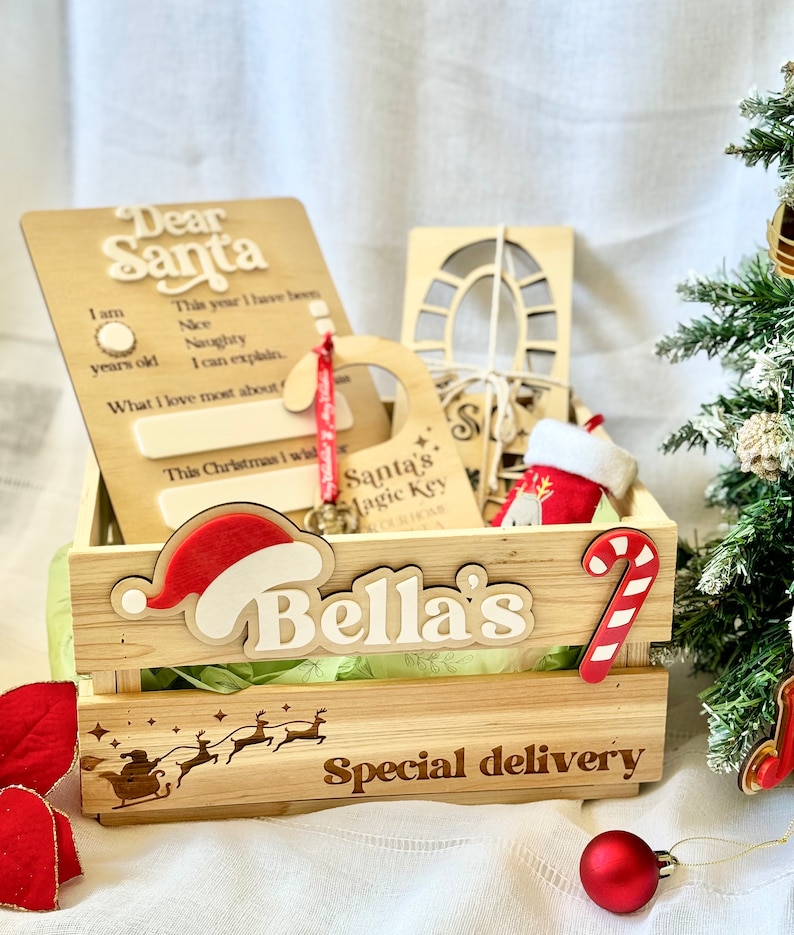Christmas Crate Special Delivery Crate Etsy Australia