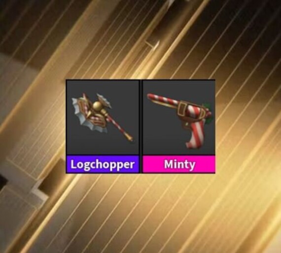 Roblox Murder Mystery 2 MM2 Logchopper Set READ DESCRIPTION Etsy