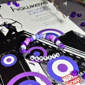 Hawkeye Beaded Bracelet