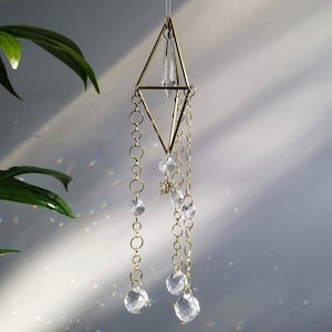 Brightside Geometric Suncatcher