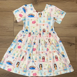 Pastel “It’s a Small World” Dress