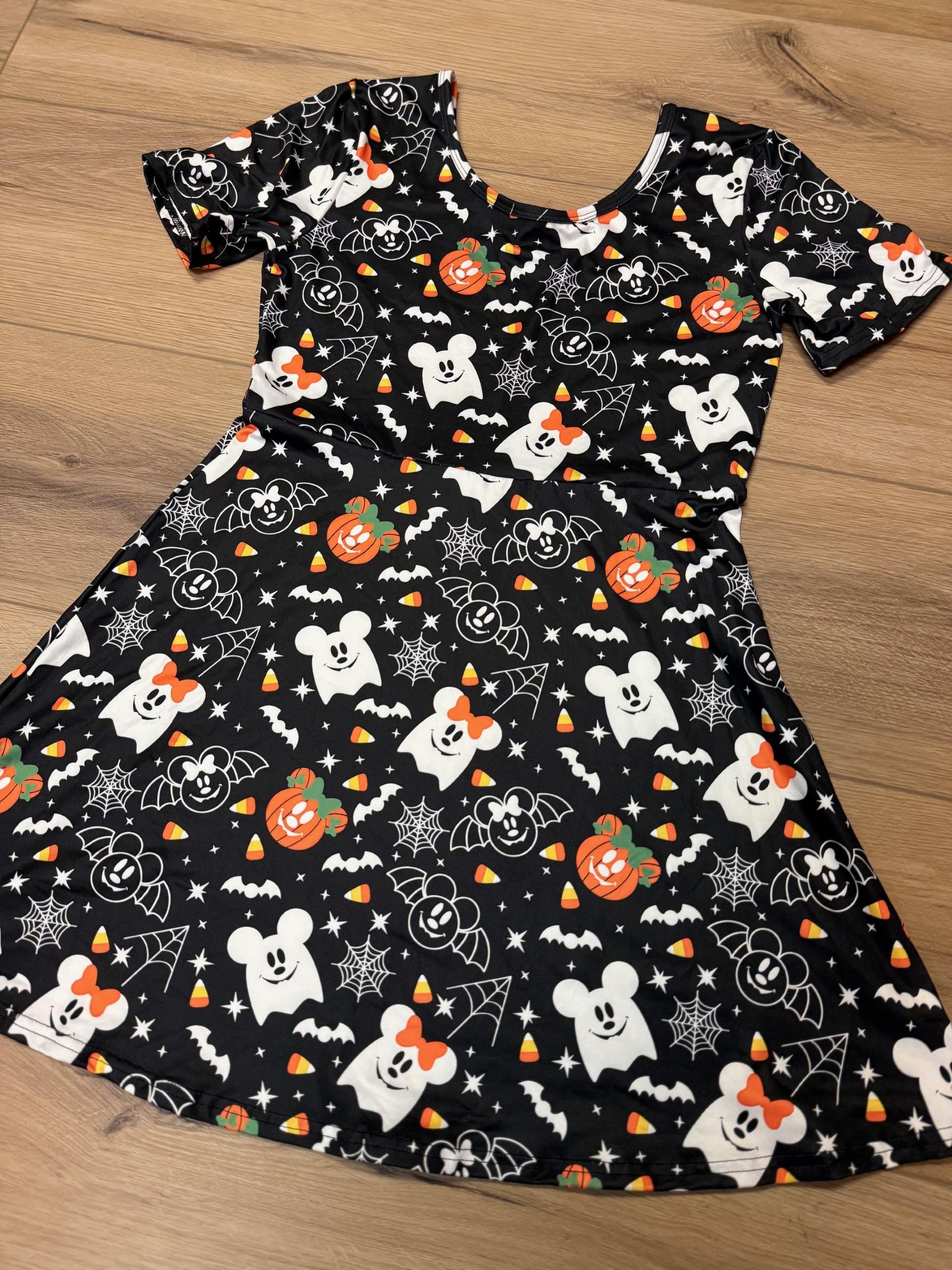 Women's Mickey Halloween Ghost Dress