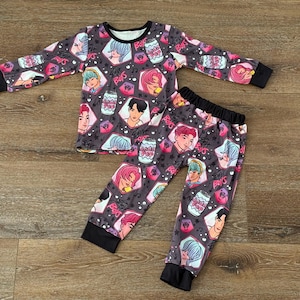 Midnight Idol K-Pop Demon Hunter Pajama Set