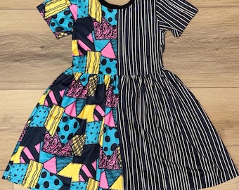 Nightmare-Inspired Girls Dress