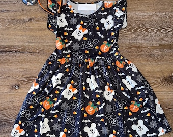 Mickey Halloween Ghost Dress