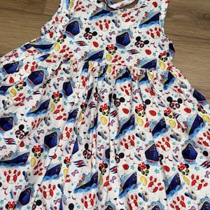 Nautical Cruise Tank Dress