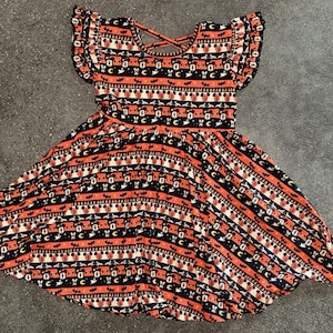 Mickey Halloween Spirit Flutter Twirl Dress