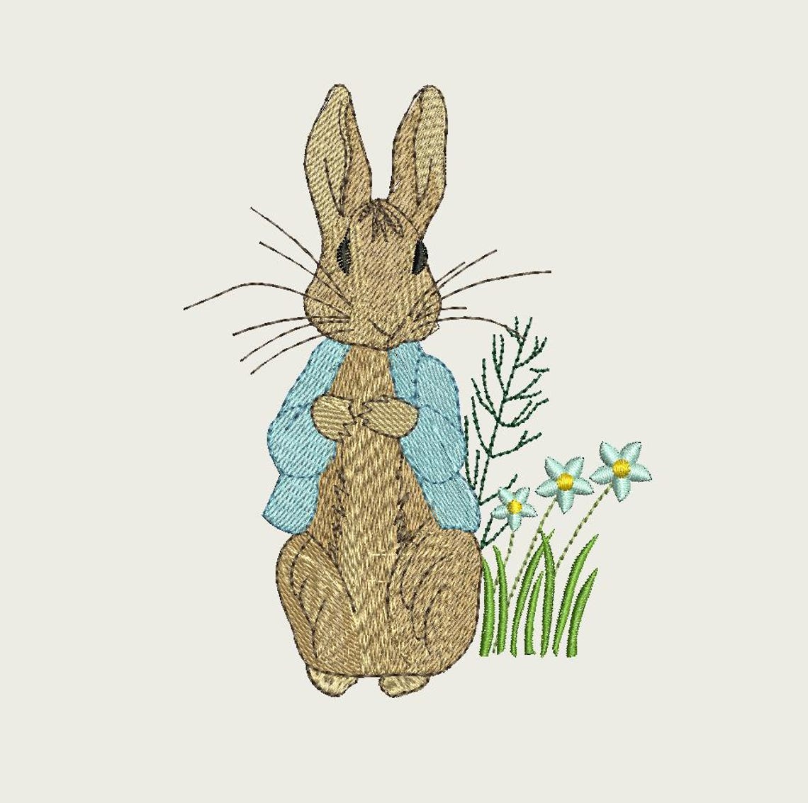 Petr Rabbit Applique Peter Rabbit Embroidery Design, Beatrix Potter Nature Art (ITH Digital ...