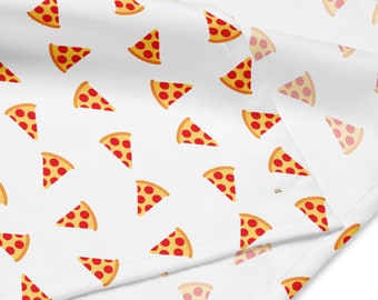 Pizza Bandana: GRS Recycled Polyester, UPF50+ Sun Protection