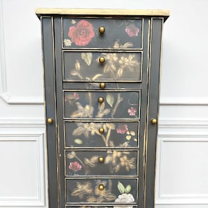 Absolutely Gorgeous Large Jewelry Armoire / Lingerie Chest / Dresser