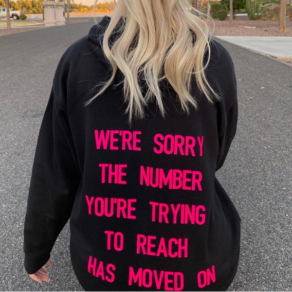 We're Sorry the Number You Are Trying to Reach Has Moved On - Etsy