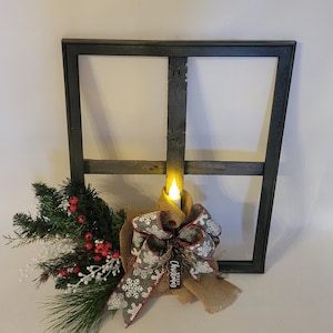 Rustic Handmade Window Frame
