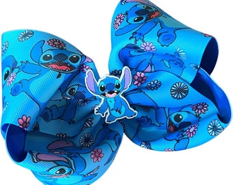 Boutique stitch inspired bow -  inspired bow - lilo bow