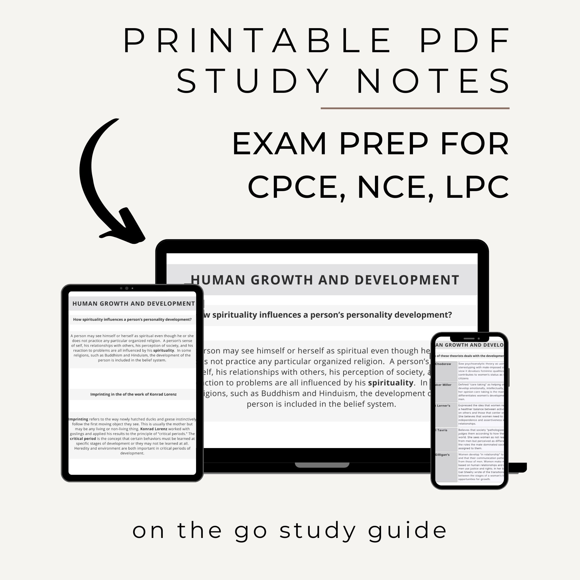 FULL BUNDLE Counseling Exam Cpce Nce Lce Study Guide Study - Etsy