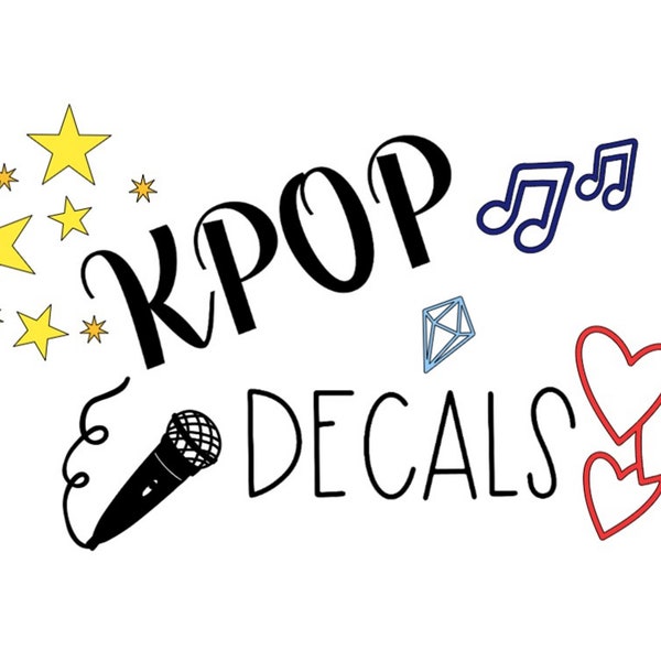 Kpop Car Decals Etsy