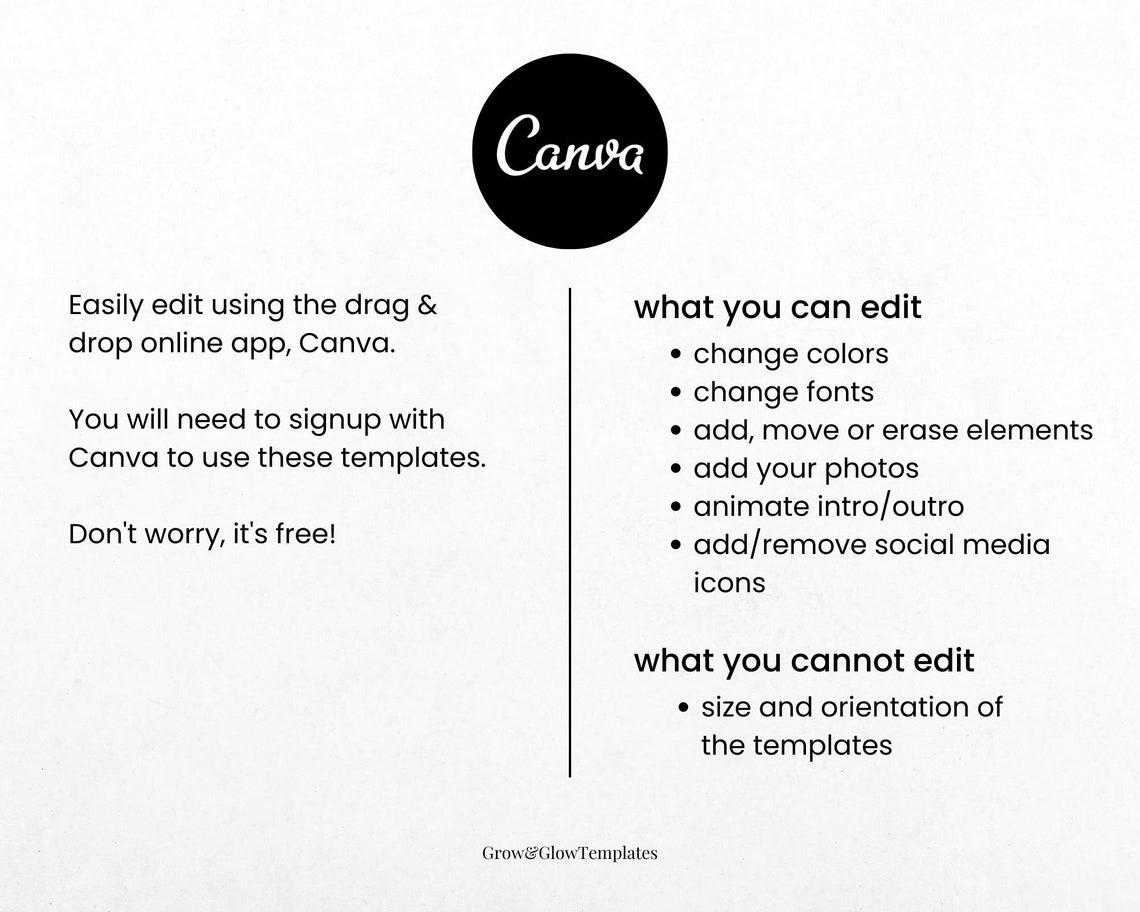 Youtube Thumbnail Templates Canva Editable Youtube Thumbnails Etsy