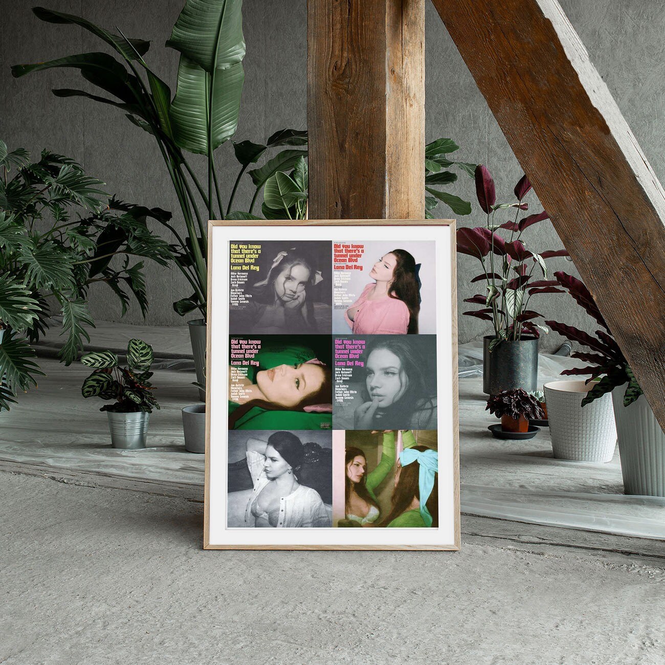 Lana Del Rey Album Poster Did You Know That Theres