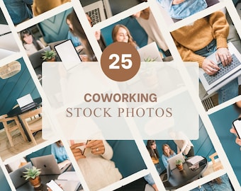 CoWorking Stock Photos | 25 Diverse Workspace Lifestyle Photos for Content Creators and Online Businesses