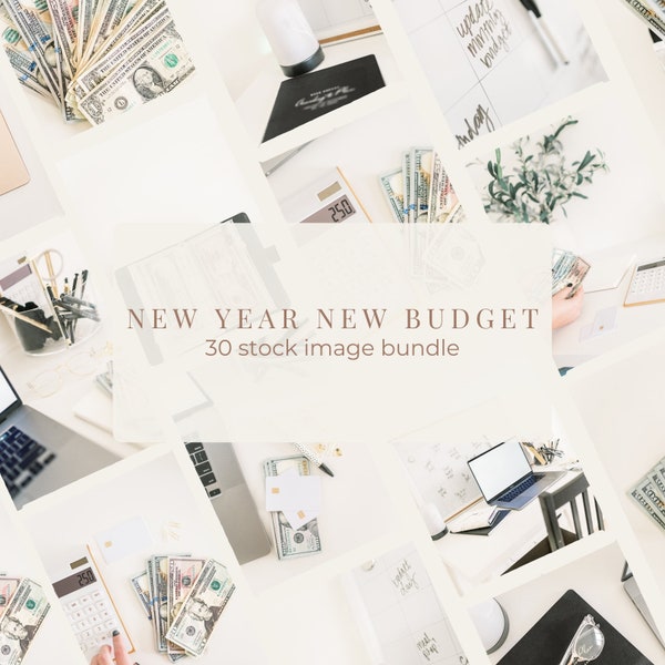 New Budget Stock Photo Bundle / Styled Stock Photos / 30 Stock Images for Your Online Business