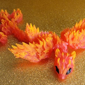 Winged Fire Serpent