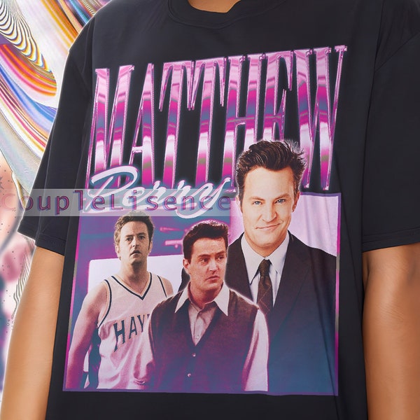 MATTHEW PERRY Vintage Shirt | Matthew Perry Homage Tshirt | Matthew Perry Tees | Matthew Perry Retro 90s Sweater | Matthew Perry Merch Gift