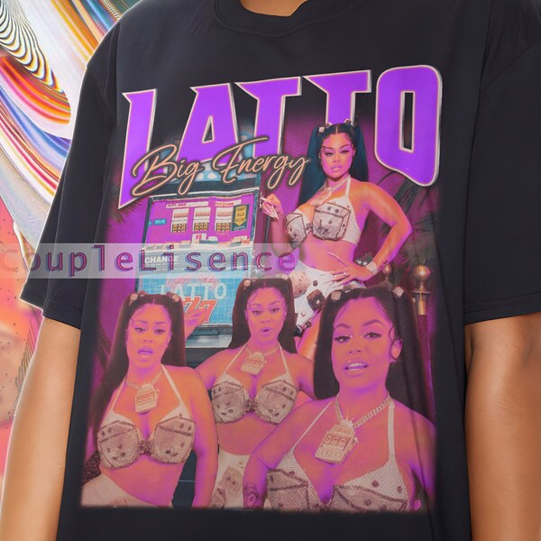 BIG LATTO Vintage Shirt | Alyssa Michelle Stephens Big Latto Homage Tshirt | Big Latto Fan Tees | Latto Retro 90s Sweater | Latto Merch Gift