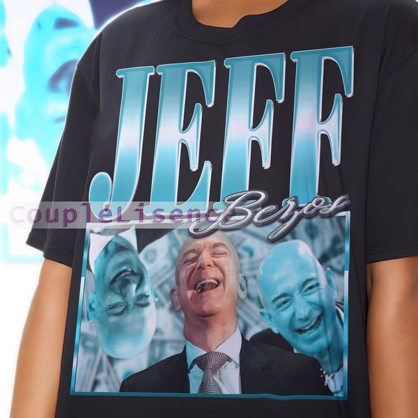 Businessman JEFF BEZOS Vintage Shirt | Jeff Bezos Homage Fan Tees | Jeff Bezos Homage Retro | Jeff Bezos Graphic Retro 90s| Jeff Bezos Merch