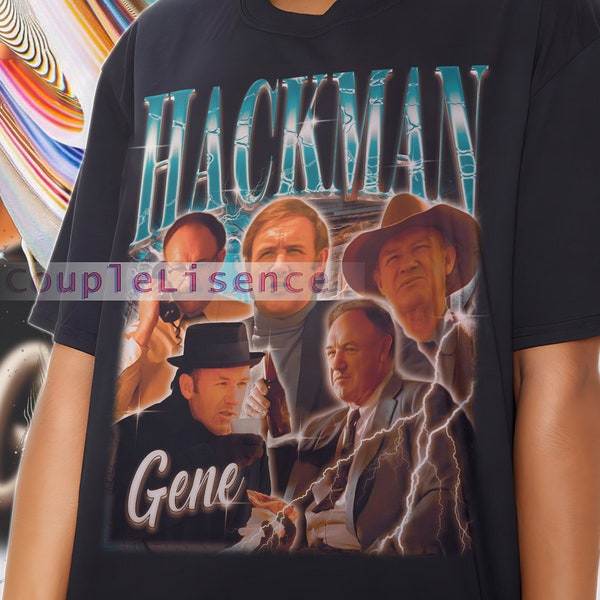 Bootleg GENE HACKMAN Vintage Shirt | Gene Hackman Homage Retro | Gene Hackman Tees | Gene Hackman 90s Sweater | Gene Hackman Merch Gift
