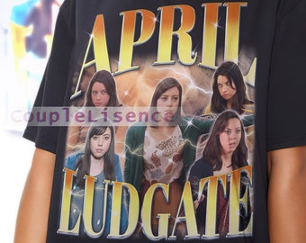 Retro APRIL LUDGATE Vintage| April Ludgate Fan Tees | April Ludgate Homage Retro | April Ludgate Graphic Retro 90s | April Ludgate Merch