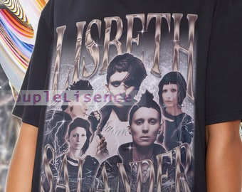 LISBETH SALANDER Vintage Shirt | Lisbeth Salander Homage Retro | Lisbeth Salander Tees | Lisbeth Salander 90 Sweater | Lisbeth Salander Gift