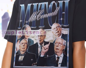 RETRO MITCH MCCONNELL Vintage Shirt | Mitch McConnell Homage Tshirt | Mitch McConnell Fan Tees | Mitch McConnell Retro 90s Sweater