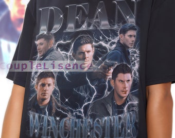 Limited DEAN WINCHESTER The Supernatural Vintage | Dean Winchester Homage Fan Tees | Dean Winchester Homage Retro | Dean Winchester Retro 90