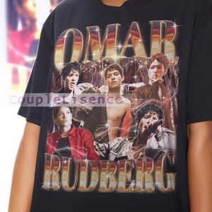 Singer OMAR RUDBERG Vintage Shirt | Omar Rudberg Homage Fan Tees | Omar Rudberg Homage Retro | Omar Rudberg Retro 90s | Omar Rudberg Merch