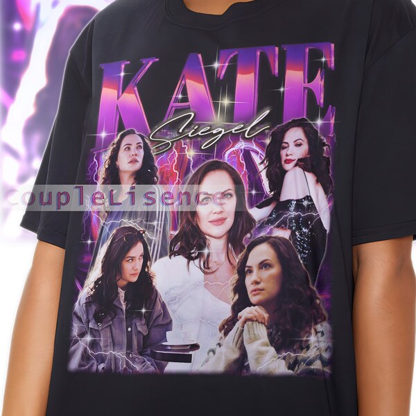 KATE SIEGEL Vintage Shirt | Kate Siegel Homage Fan Tees | Kate Siegel Homage Retro | Kate Siegel Graphic Retro 90s | Kate Siegel Merch