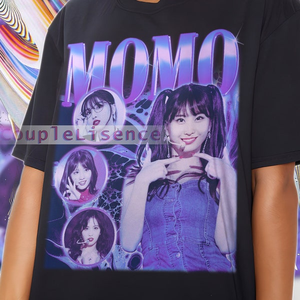 MOMO TWICE Vintage Shirt | Momo Twice Hommage Retro | Momo Twice Tees | Momo Twice 90er Jahre Pullover | Momo Zweimal Shirt Geschenk