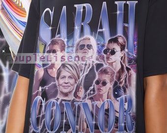 Retro SARAH CONNOR Vintage Shirt | Sarah Connor Homage Retro | Sarah Connor Tees | Sarah Connor 90s Sweater Unisex | Sarah Connor Merch Gift