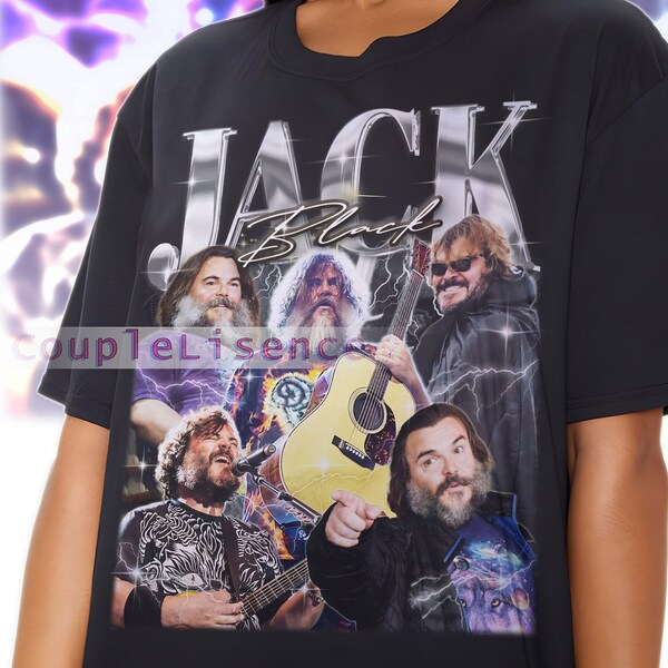 JACK BLACK Vintage Shirt | Jack Black Homage Fan Tees | Jack Black Homage Retro | Jack Black Graphic Retro 90s | Jack Black Merch