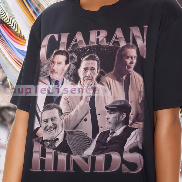 Retro Actor CIARÁN HINDS Vintage Shirt | Ciarán Hinds Homage Retro | Ciarán Hinds Tees | Ciarán Hinds 90s Sweater | Ciarán Hinds Merch Gift