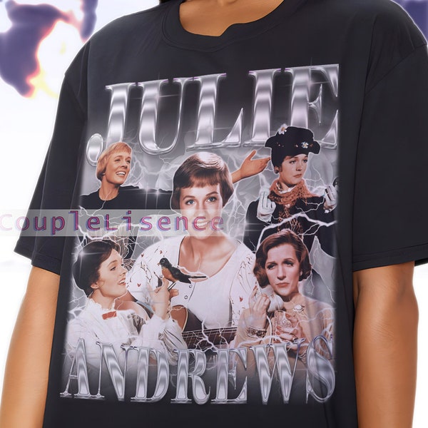 JULIE ANDREWS Vintage Shirt | Julie Andrews Homage Tshirt | Julie Andrews Fan Tees | Julie Andrews Retro 90s Sweater | Julie Andrews Merch